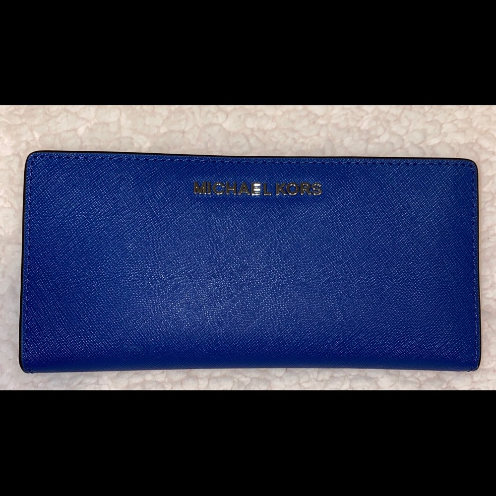 Michael Kors Electric Blue Wallet